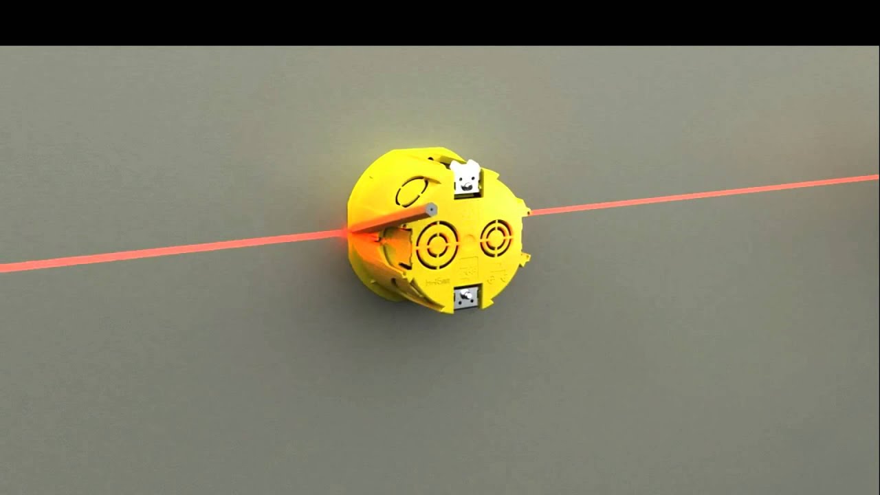 Монтаж коробок под розетки, выключатели в гипсокартоне - YouTube