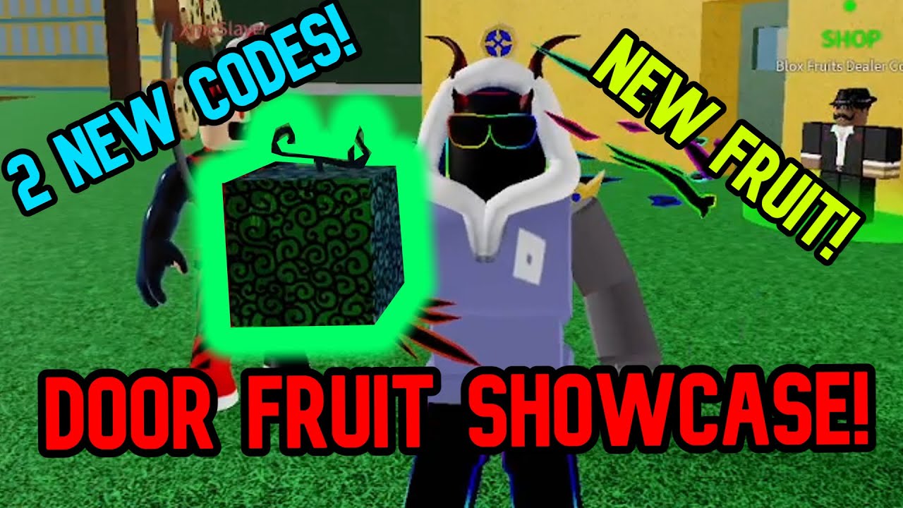 Blox Fruit - Nova atualização e Showcase da Fruta *DOOR* em portugues!! 