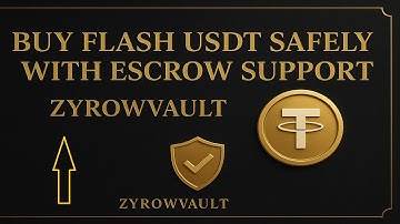 Buy Flash USDT Tool Safely with Escrow – Proven Solution at ZyrowVault