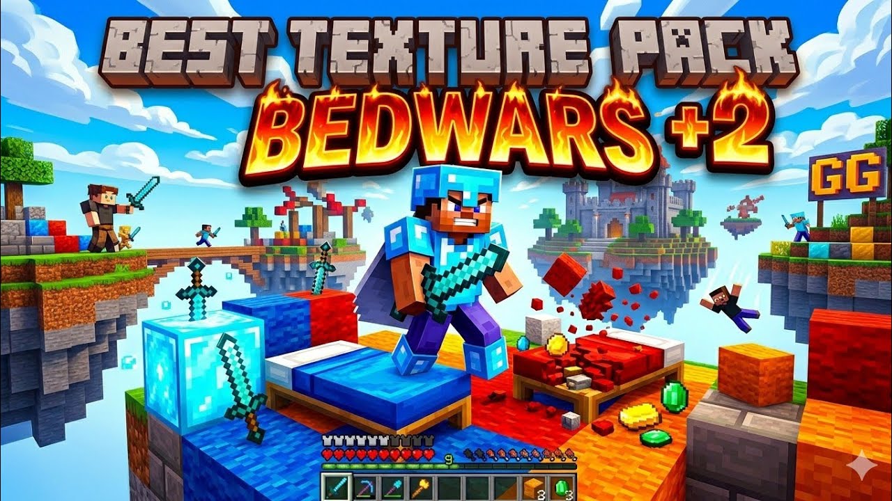 Best Java Bedwars Texture Pack TOP *2 BEDWARS TEXTURE PACKS 16X HOW TO #bedwars #minecraft #shortsfeed ...