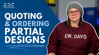 Proto Tech Tip - Quoting and Ordering Partial Designs in Protocase Designer