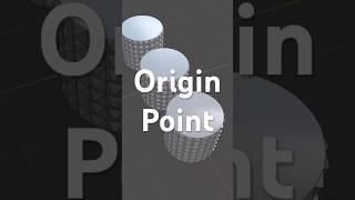 Fix scaling in Blender. Change the origin point so objects scale independently. #blendertips