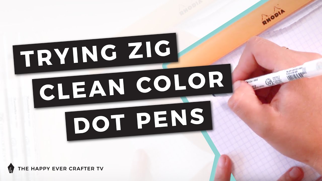 Zig Kuretake Clean Color DOT Pen 