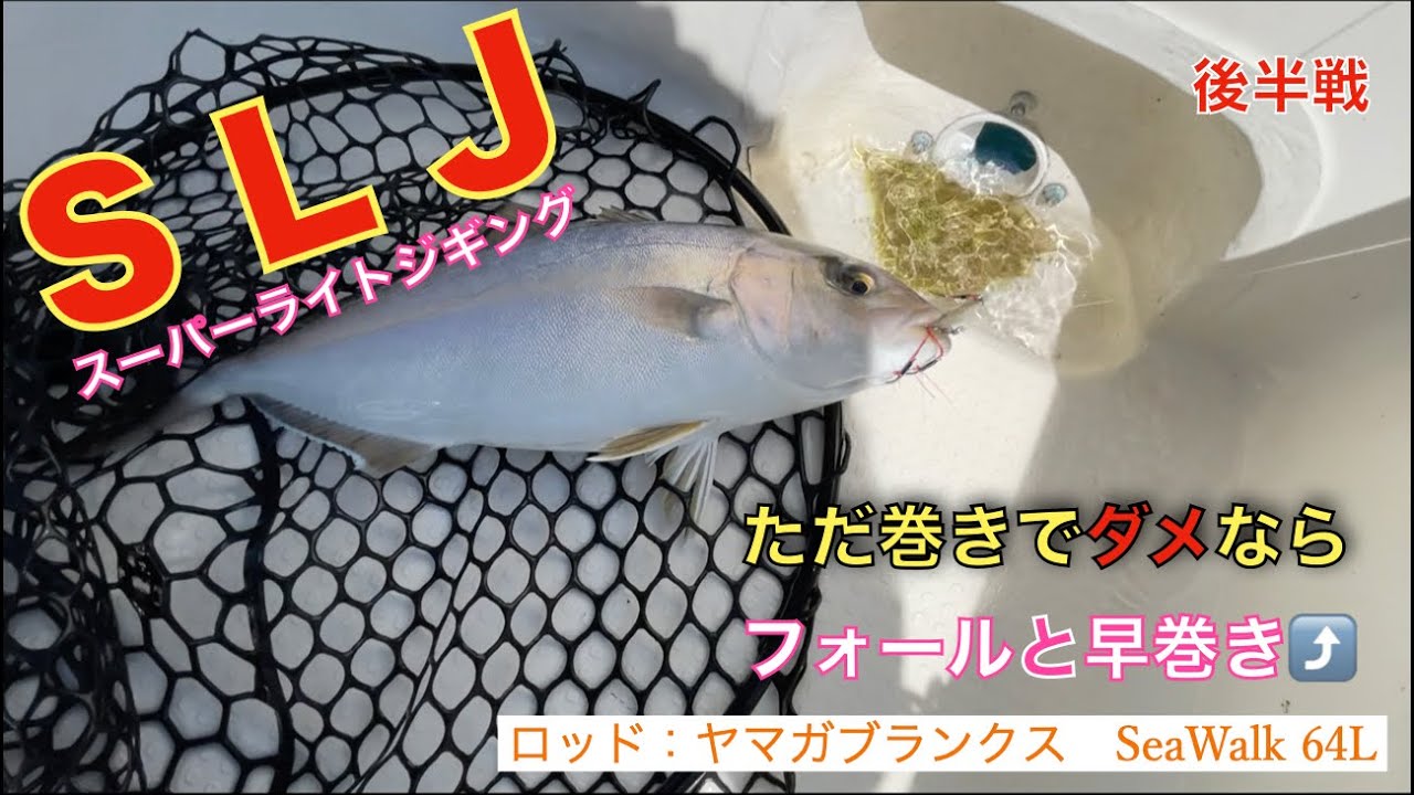 SLJスピニングタックル編 前半SeaWalk Light Jigging L   YouTube