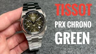 Tissot PRX Automatik Chronograph Grün T137.427.11.091.00 | Review |  | Olfert&Co