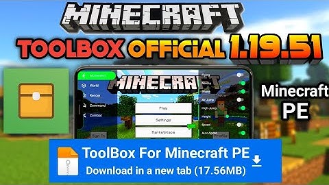 TOOLBOX FOR MCPE 1.19.51 INFINITE PREMIUM XRAY UPDATE UPDATE MODIFIED NO CRASH 32/64 WORKING