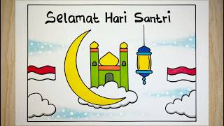 Cara Membuat Poster Hari Santri 2026