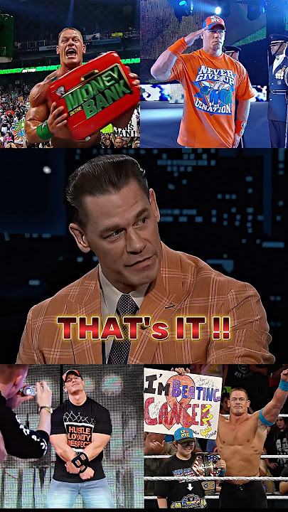 John Cena 'One Last Time' 💔