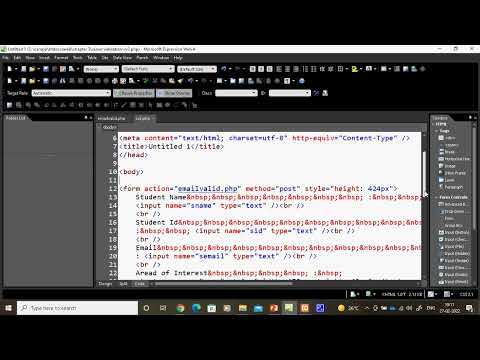 email validation