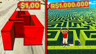 LABIRINTO valendo R$1,00 VS R$1.000.000 de REAIS!!