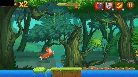 Adventure Monkey Run - Monkey Jungle Run Gameplay - Android