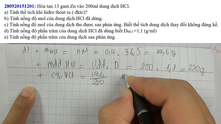 1 lít axit hcl tiêu chuẩn bắng bao nhiêu gam năm 2024