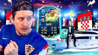 THE BEST EVER VALUE SBC 95 TEAM OF THE SEASON ORSIC PLAYER REVIEW FIFA 20 Ultimate Team