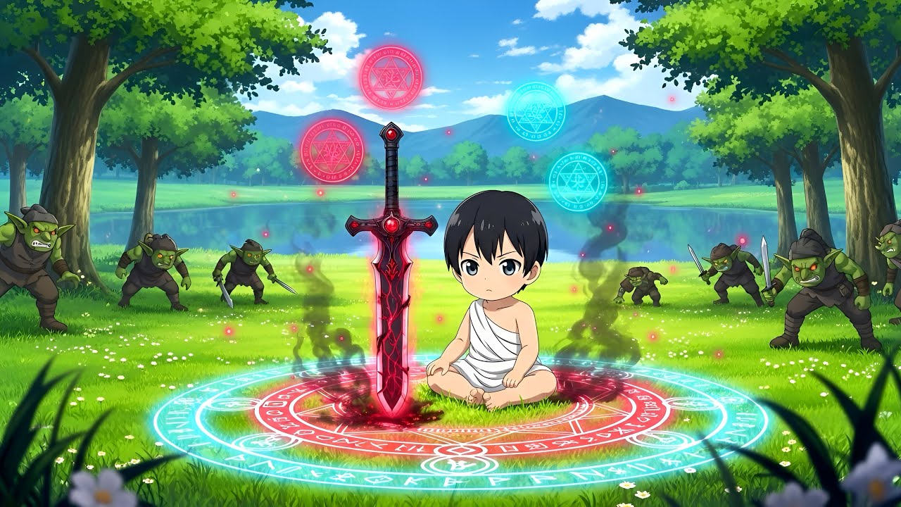 ملك الشياطين بيقرر يتجسد من جديد كطفل صغير بس اللي ميعرفوش إن قوته لسه جواه ومفيش حد هيقدر يوقفه!🔥💀