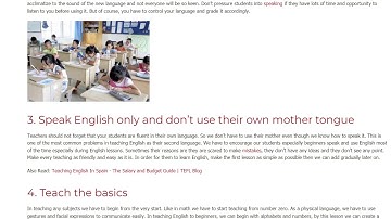 7 Useful Tips on Teaching Beginner Students | ITTT TEFL BLOG