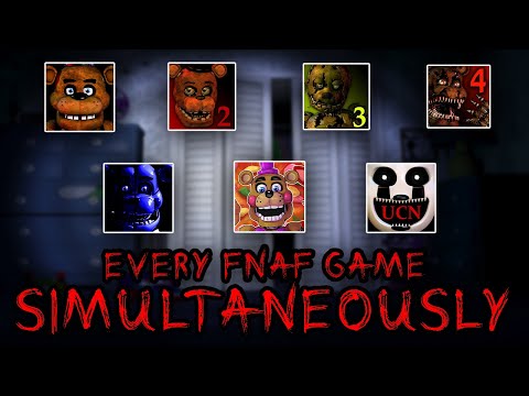 Beating Every FNAF Game at the Exact Same Time | Full Uncut Proof