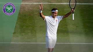 Roger Federer's 100 Wimbledon wins