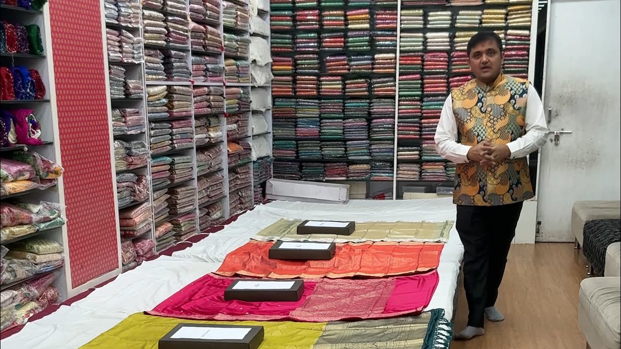 Wedding occasion wise saree|saree showroom in ahmedabad|haldi saree|wedding saree|kanjivaram saree