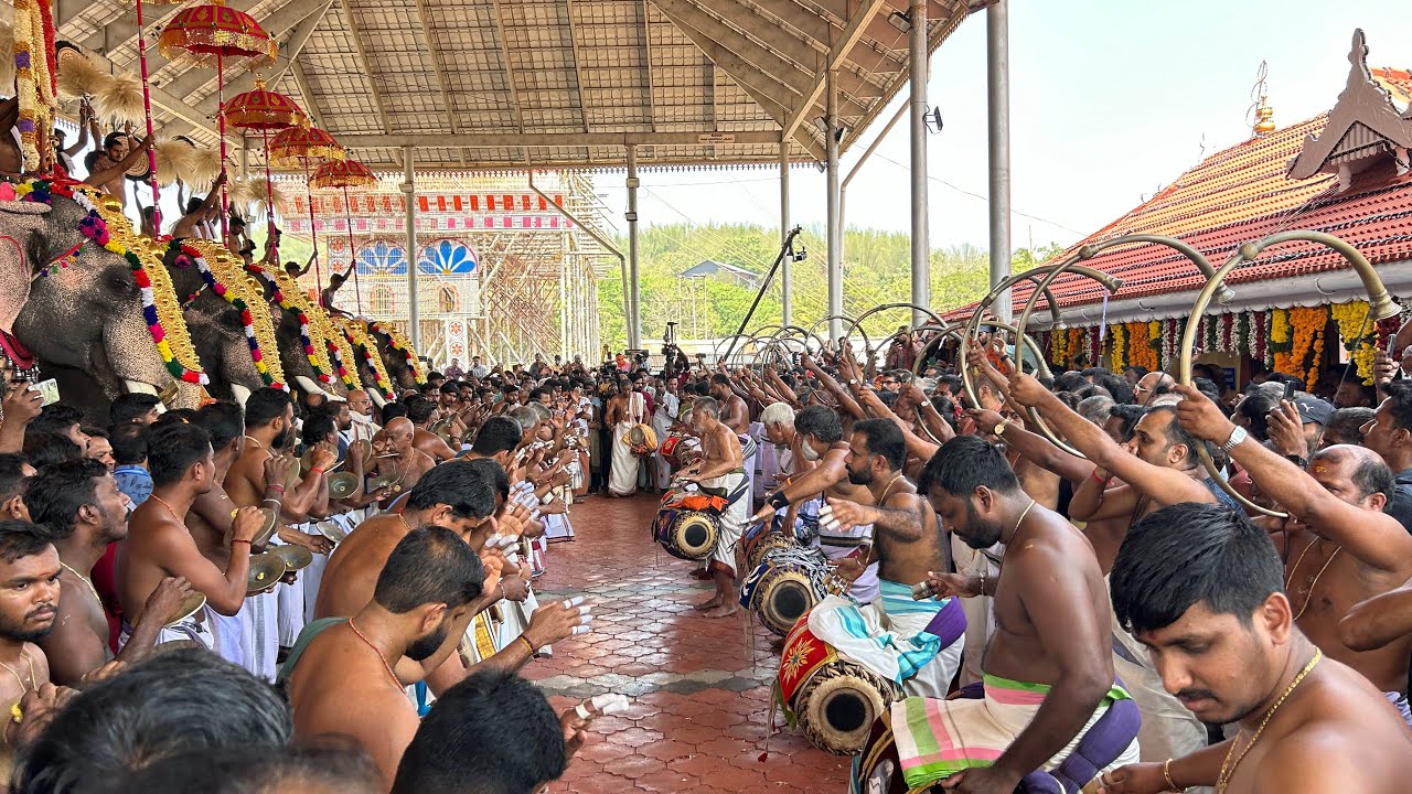 ഉത്രാളിക്കാവ് പൂരം 2024 - എങ്കക്കാട് ദേശം - പഞ്ചവാദ്യം - കുനിശ്ശേരി അനിയൻ മാരാർ & ടീം 