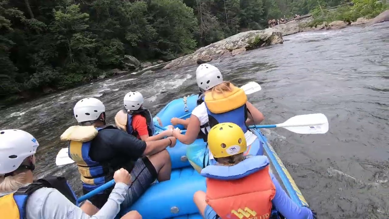 Bull Sluice Section 3 Chattooga River class 4 rapid 