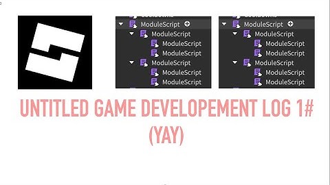 Untitled Game Devlog 1#
