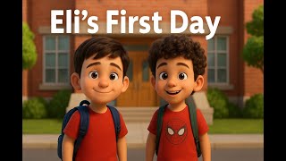Eli’s First Day at School | Heartwarming 3D Kids Story About Making Friends