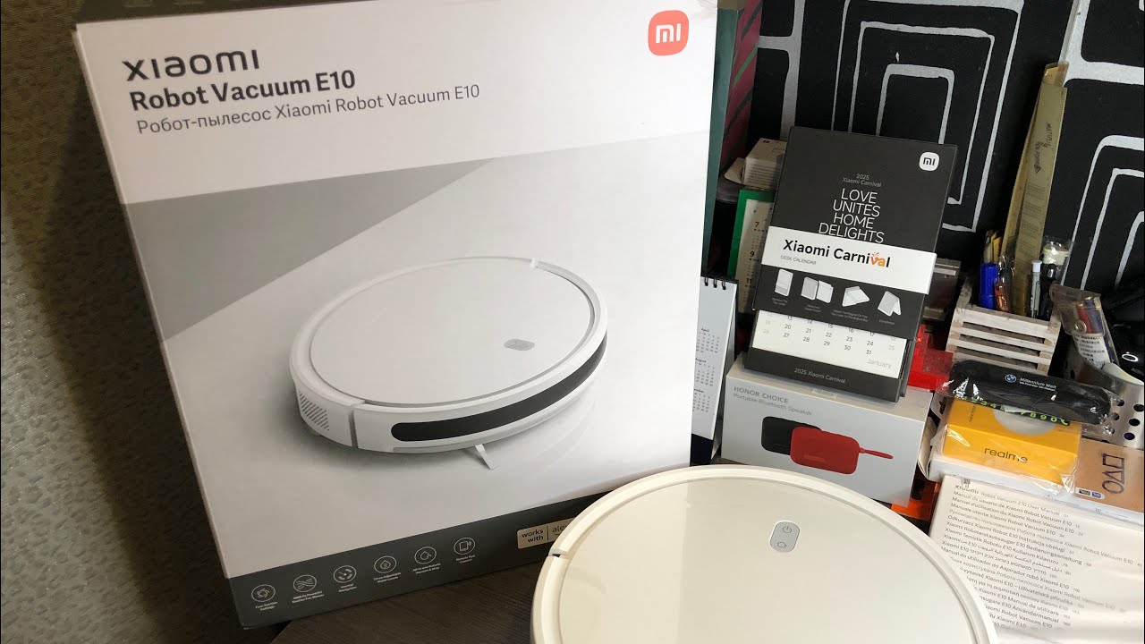 【新品未開封】 Xiaomi Robot Vacuum E10 本体 Xiaomi Robot Vacuum E10 Unboxing + First Boot Up (Global Version