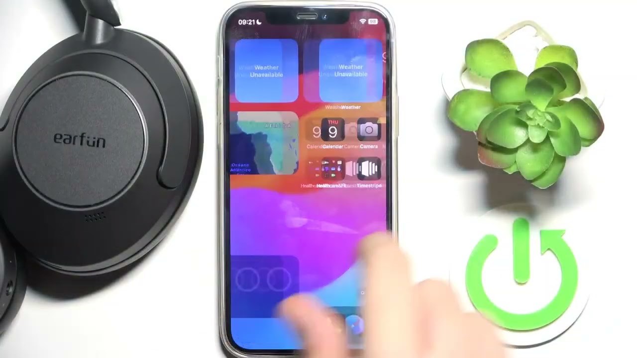 EARFUN WavePro – Jak sprawdzić poziom baterii na iOS