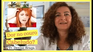 No ao doloridas veias cabeludo toque couro