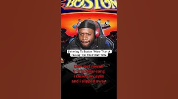 Thumbnail of FIRST Time Listening To Boston “More Than A Feeling”