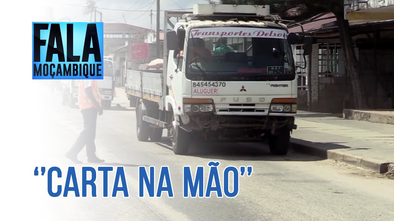 ''Carta na mão'': Polícia e INATRO fiscalizam condutores em situações irregulares em Quelimane