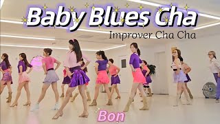 Baby Blues Cha - Line Dance (Improver Cha Cha)