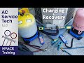 R-410A Charging and Recovery Procedure with Digital Test Probes/Gauges!