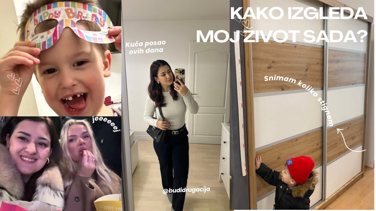 Vlog mjesec dana - kako izgleda moj život otkako nisam influencer 🙀