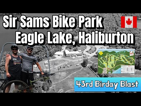Shredding Sir Sam’s MTB Trails with My Little Bro | Eagle Lake, Haliburton Adventure 🇨🇦🚵♂️