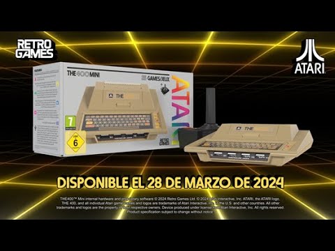 THE400 Mini, una recreación en miniatura moderna del pionero ordenador doméstico Atari 400