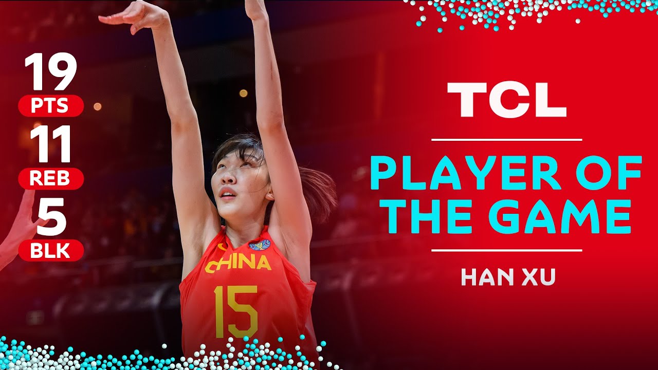 Xu Han 🇨🇳 19 PTS 11 REB 5 BLK FIBA Women's Basketball World Cup
