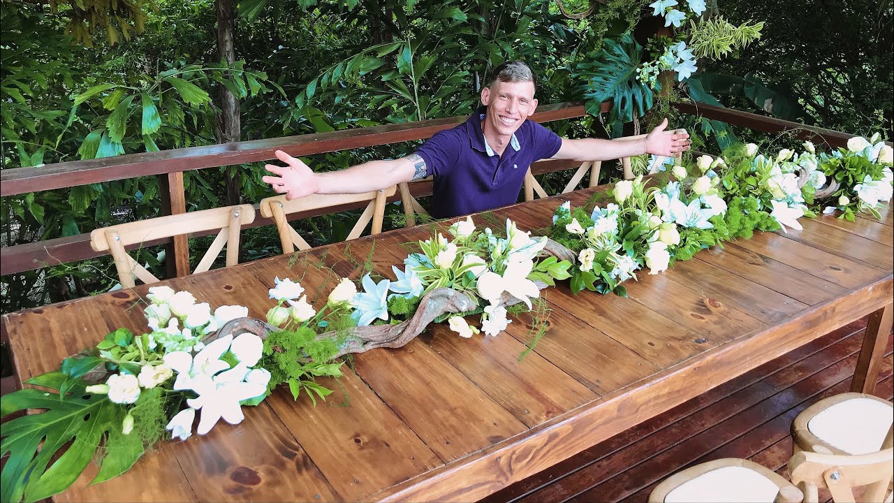 Arranjo rústico para mesa dos pais ‹ Art Fleur ›