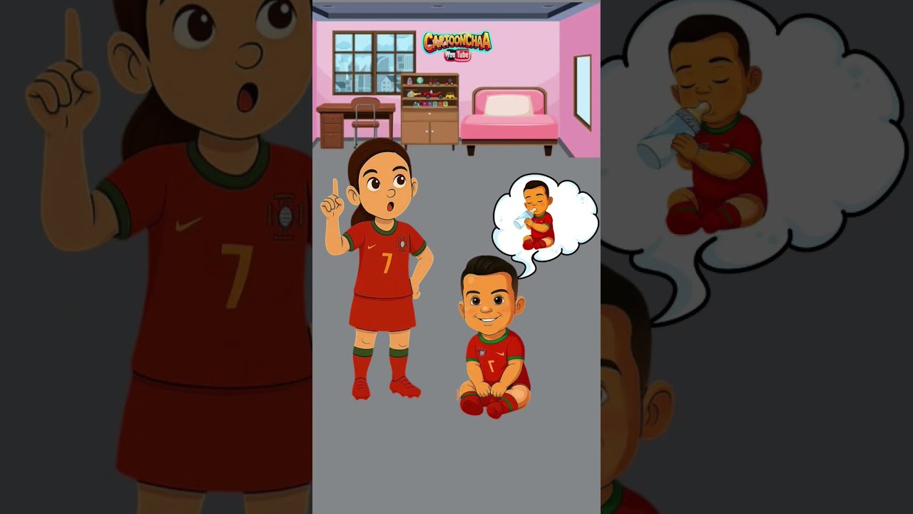Hey Ronaldo Baby What Do You Want Sweetie Mom Doesn T Understand Shorts Funny Cartoon