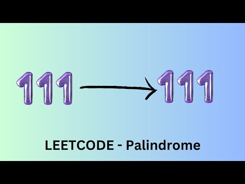 C++ LeetCode | isPalindrome | EASY