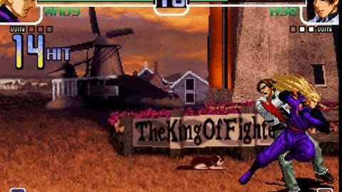 Andy combo 100% the king of fighters 2002