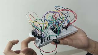 Project: 2 bit Synchronous Counter based Stopwatch | Digital Logic &amp; Electronics