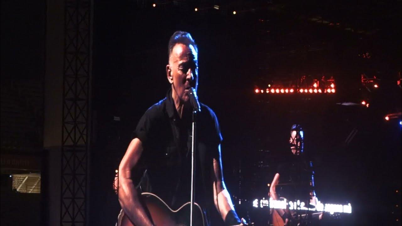 Bruce SPRINGSTEEN " Last Man Standing " Stade Olympique BARCELONE