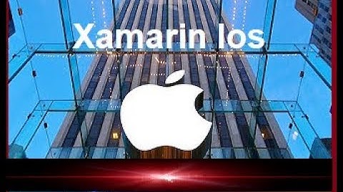 تعلم برمجة الايفون للمبتدئين - ماهو زامرن ايفون؟  Xamarin IOS