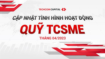 Cập nhật tình hình hoạt động Quỹ TCSME tháng 04/2023