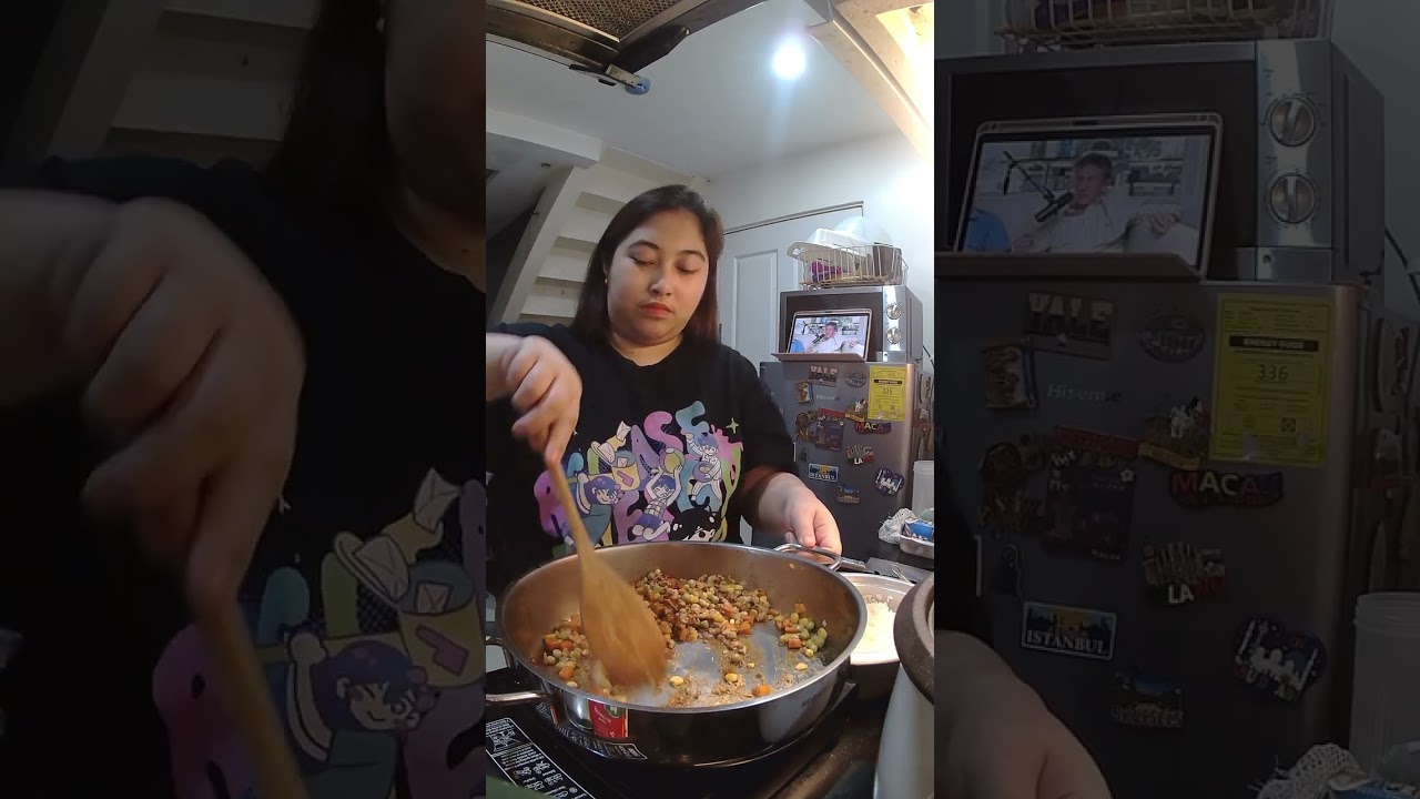 No Talking | Fried Tofu, Eggplant & Fried Rice | Simple Home Cooking