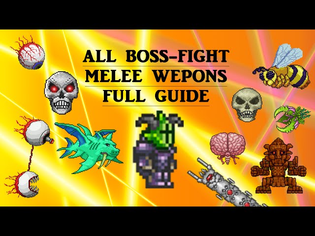 Complete Order To Defeat All Terraria Bosses