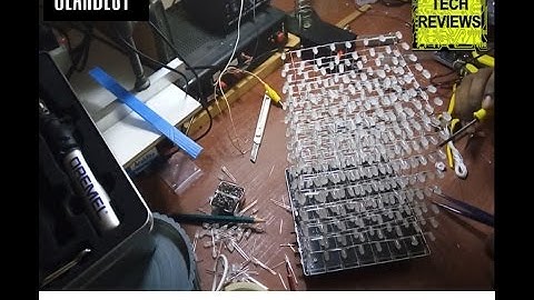 8 x 8 x 8 3D Light Cube Kit from gearbest com