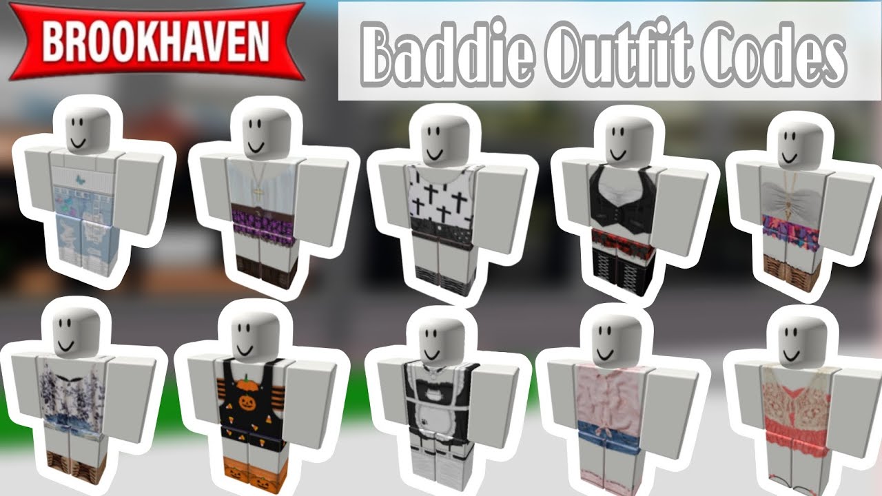 Baddie Outfit Codes | Brookhaven,Bloxburg, Berry Avenue Roblox - YouTube