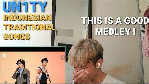 Malaysian React to UN1TY - Indonesian Traditional Songs ( A Medley by UN1TY )